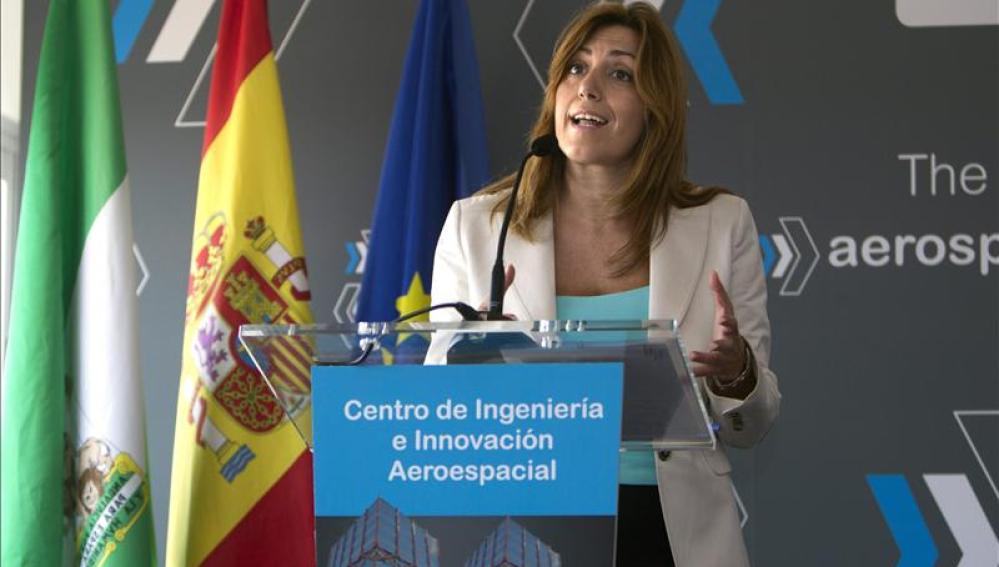 La consejera de la Presidencia e Igualdad, Susana Díaz