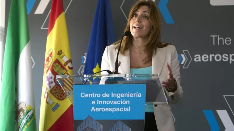 La consejera de la Presidencia e Igualdad, Susana Díaz