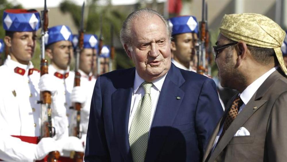 El Rey regresa a España después de cuatro días en Marruecos