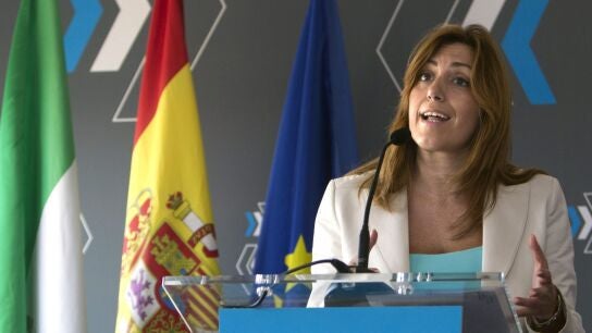 Susana D&iacute;az en una comparecencia (Archivo)