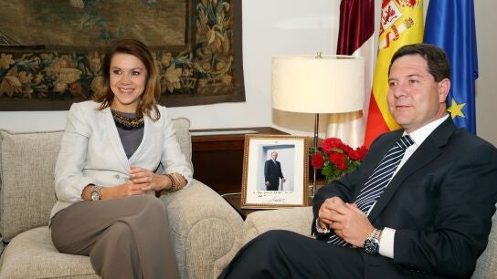 Cospedal y Garc&iacute;a-Page reunidos