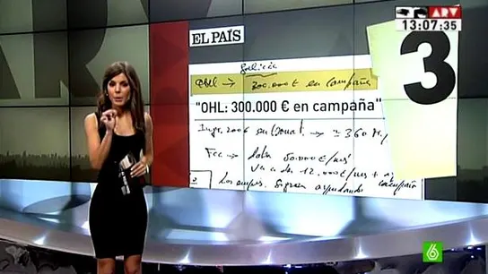 Lorena analiza la documentación de Bárcenas Lorena analiza la documentación de Bárcenas
