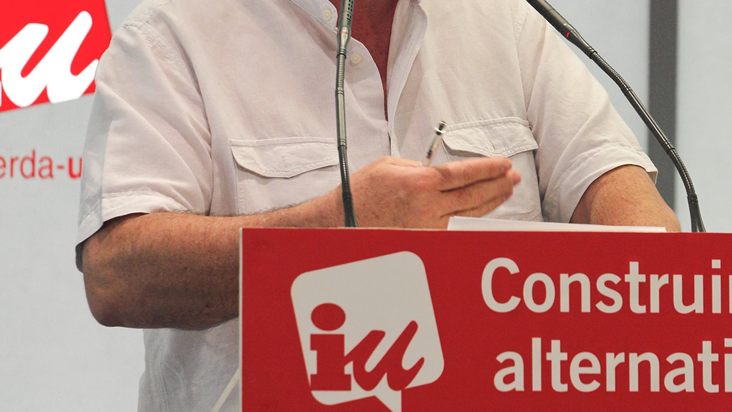 El coordinador federal de IU, Cayo Lara El coordinador federal de IU, Cayo Lara