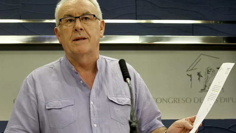 Cayo Lara habla en el Congreso de los Diputados Cayo Lara habla en el Congreso de los Diputados