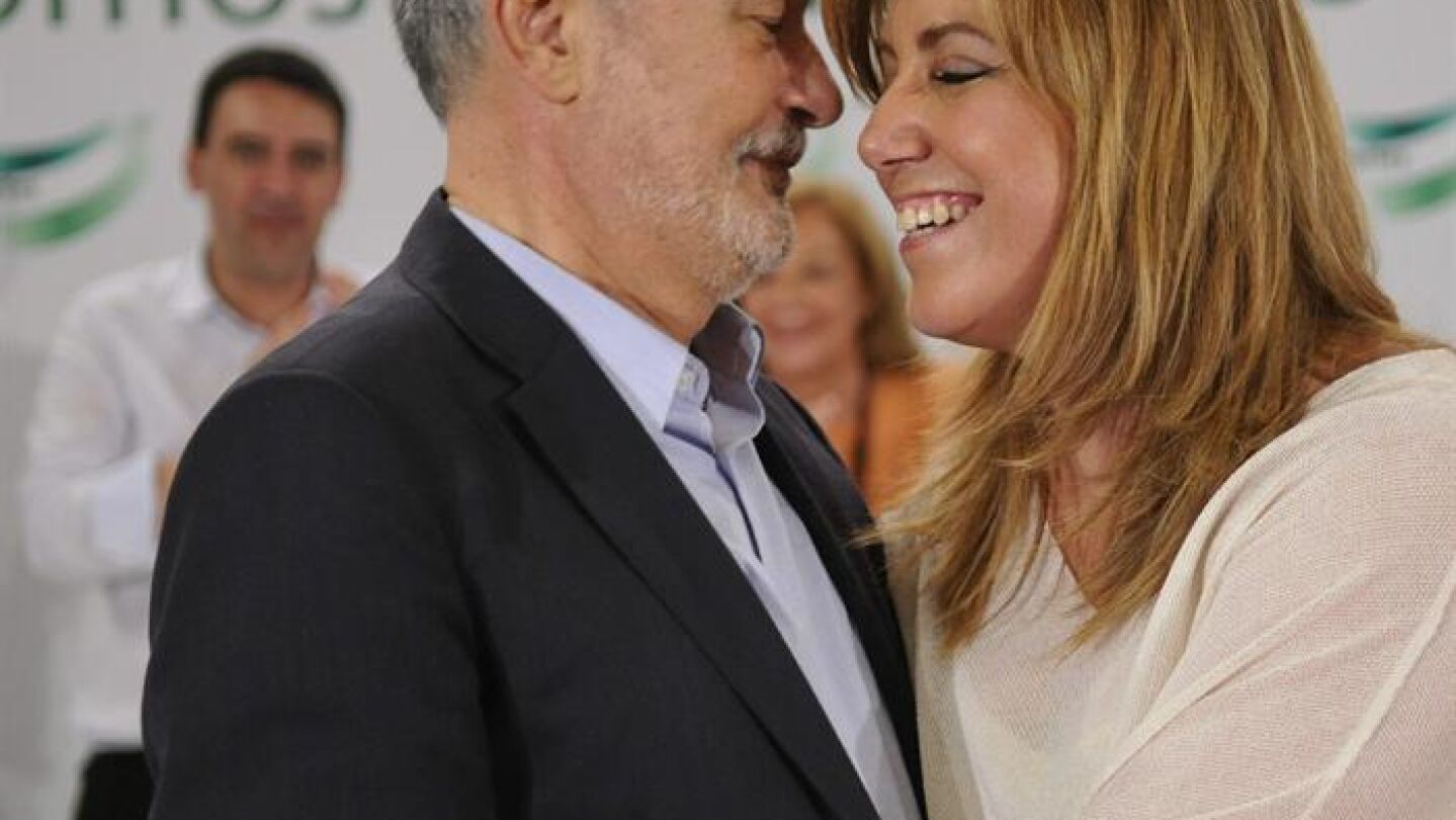 Susana D&iacute;az y Jos&eacute; Antonio Gri&ntilde;&aacute;n