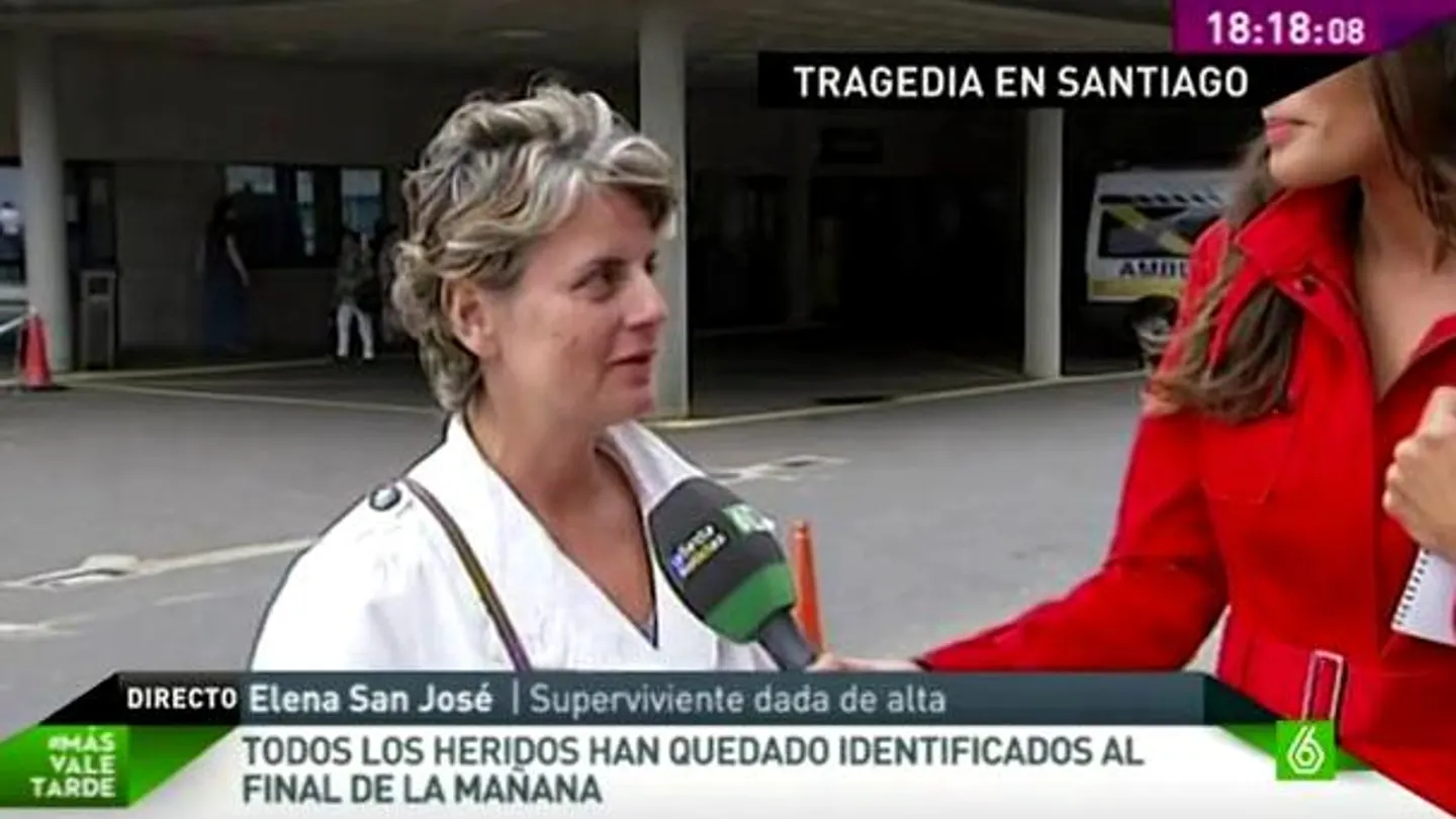 Superviviente del accidente de Santiago Superviviente del accidente de Santiago