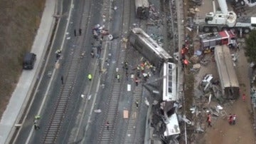 Accidente de tren en Santiago