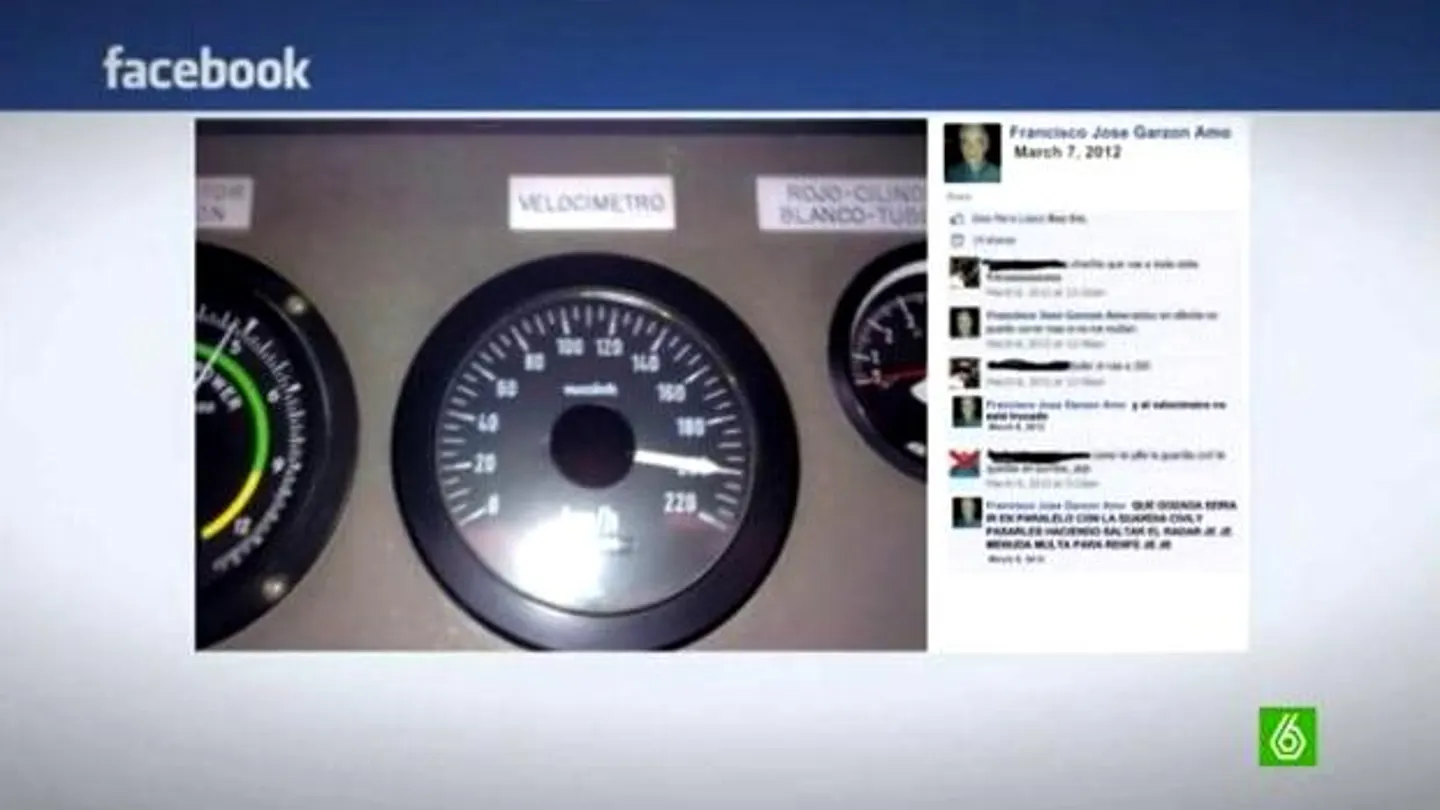 Página de Facebook del maquinista que conducía el tren accidentado Página de Facebook del maquinista que conducía el tren accidentado