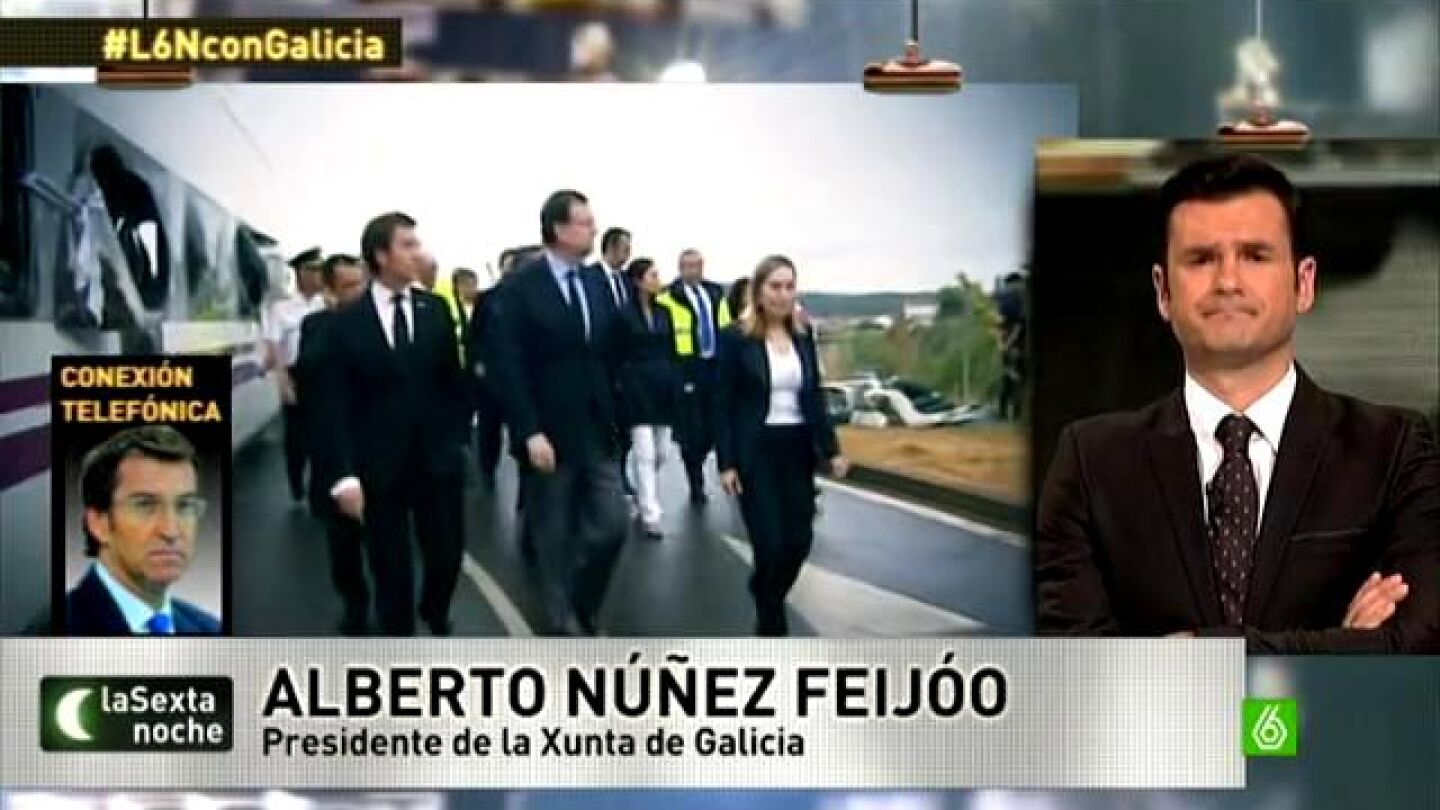 Alberto N&uacute;&ntilde;ez Feij&oacute;o en laSexta Noche