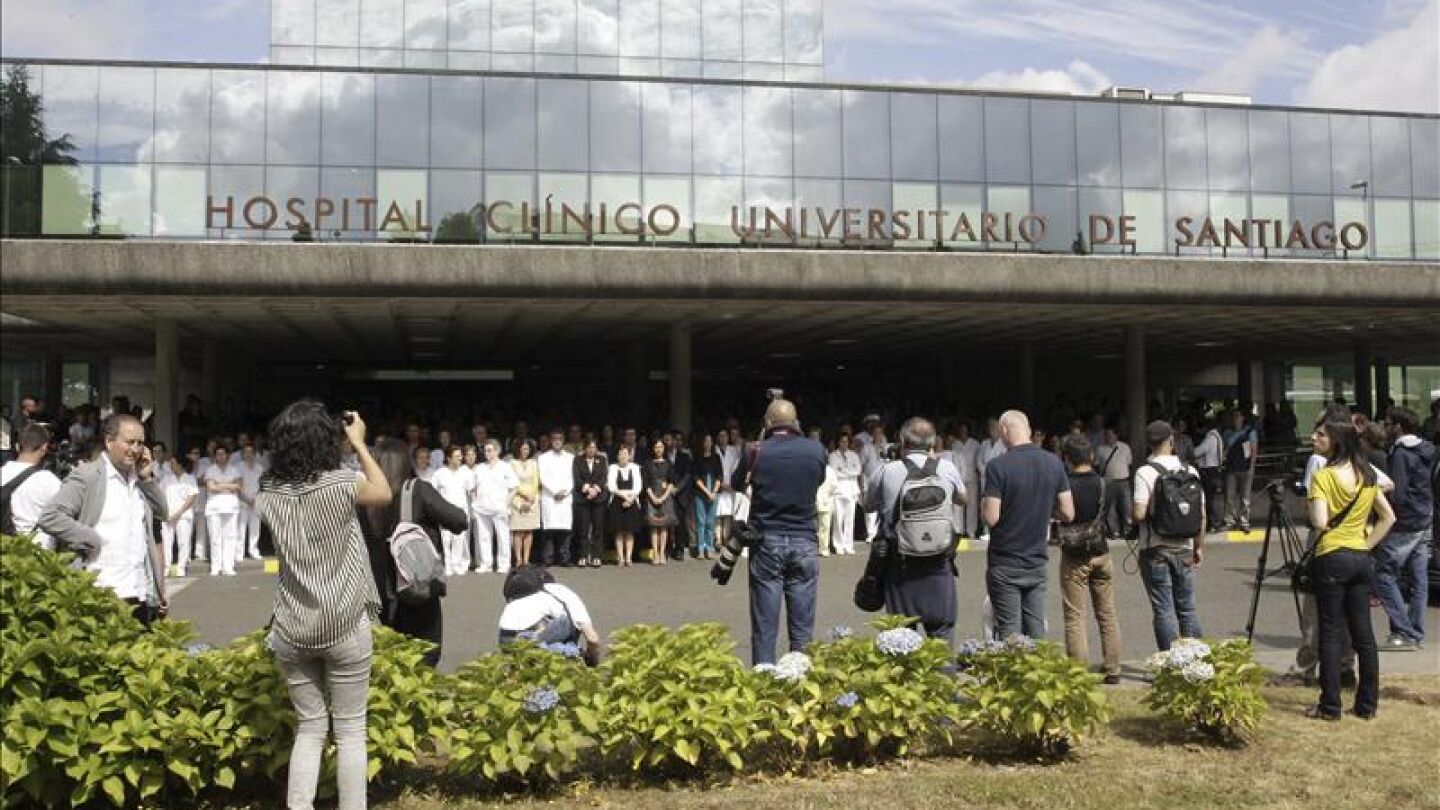 Hospital cl&iacute;nico de Santiago de Compostela