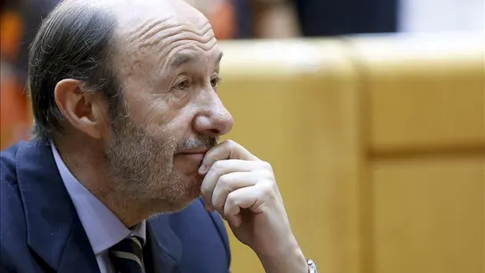 Rubalcaba en el Senado Rubalcaba en el Senado