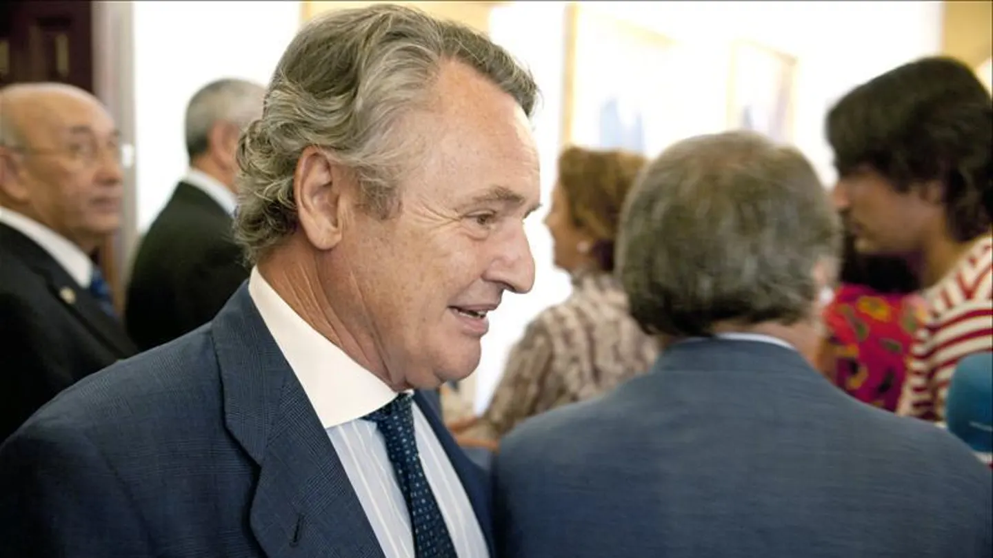 Ignacio López del Hierro en un acto público Ignacio López del Hierro en un acto público