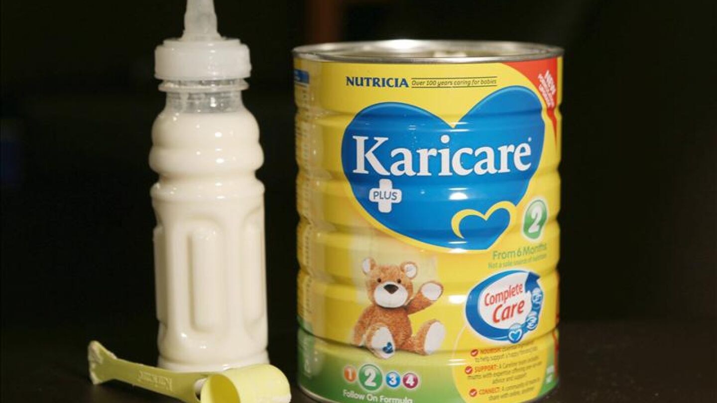Leche para beb&eacute;s de la firma Fonterra.