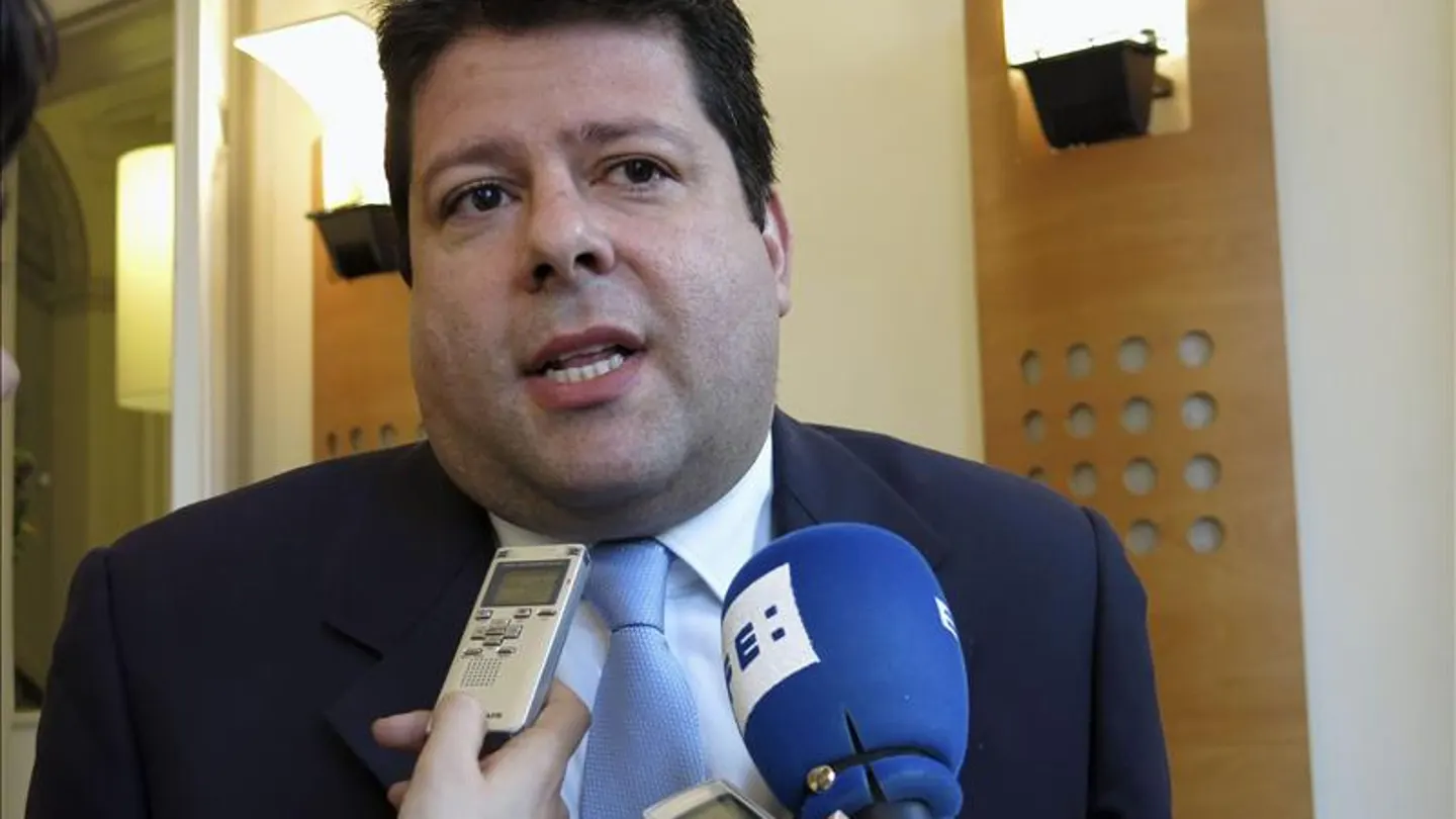 Fabían Picardo habla para los medios Fabían Picardo habla para los medios
