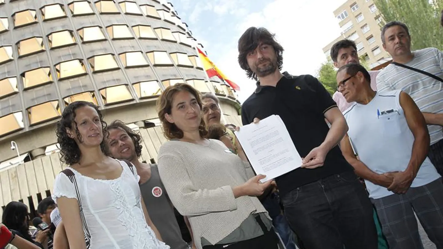 La PAH presenta su recurso contra los desahucios en el Constitucional La PAH presenta su recurso contra los desahucios en el Constitucional