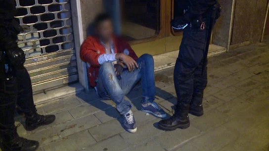 Un joven es brutalmente apaleado Un joven es brutalmente apaleado