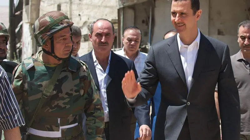 Bachar al Assad visita Damasco (Archivo)