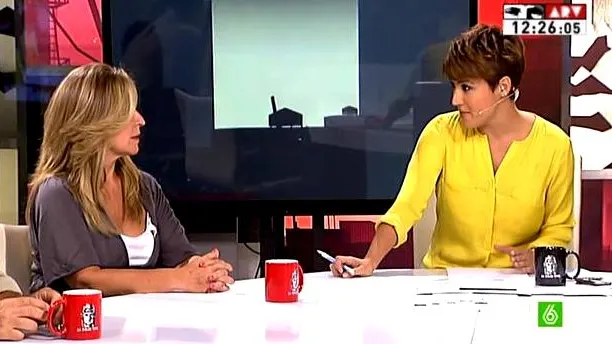 Trinidad Jiménez con Cristina Pardo