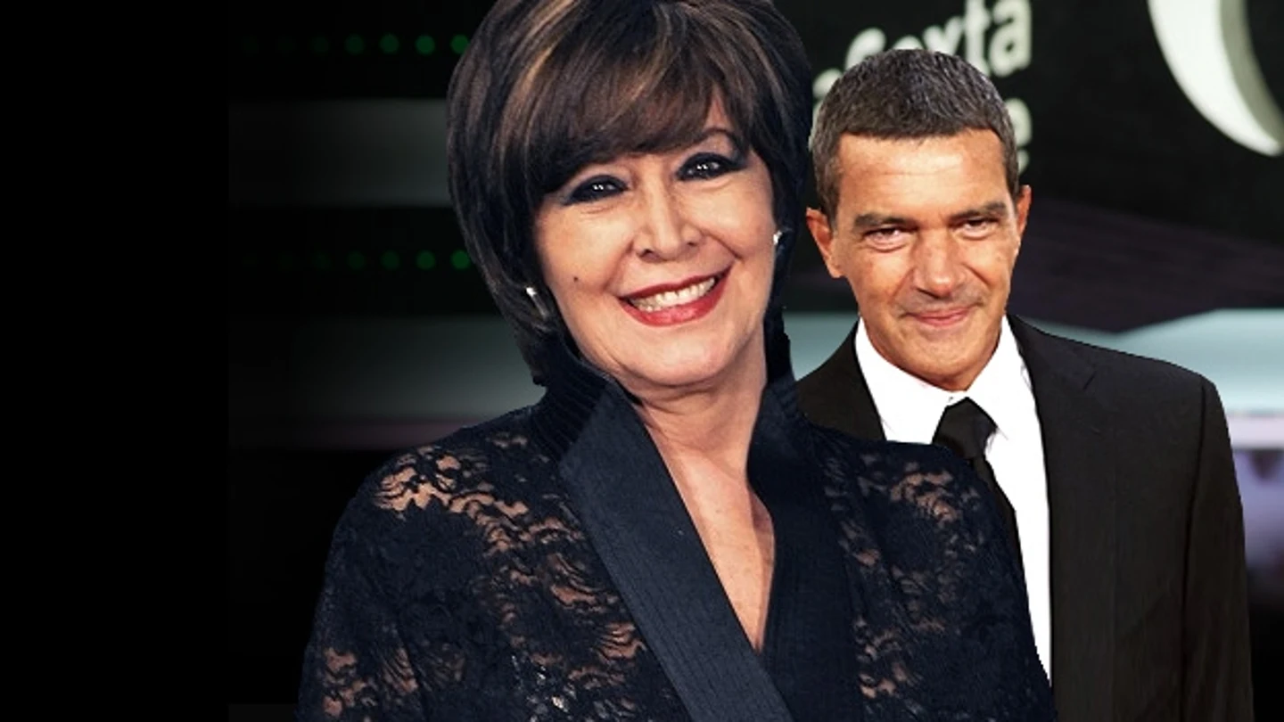 Concha Velasco y Antonio Banderas en 'laSexta noche' Concha Velasco y Antonio Banderas en 'laSexta noche'