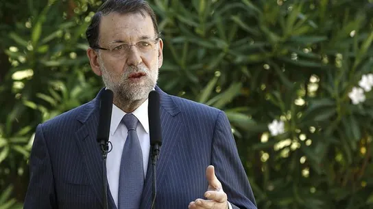 Mariano Rajoy en el palacio de Marivent Mariano Rajoy en el palacio de Marivent
