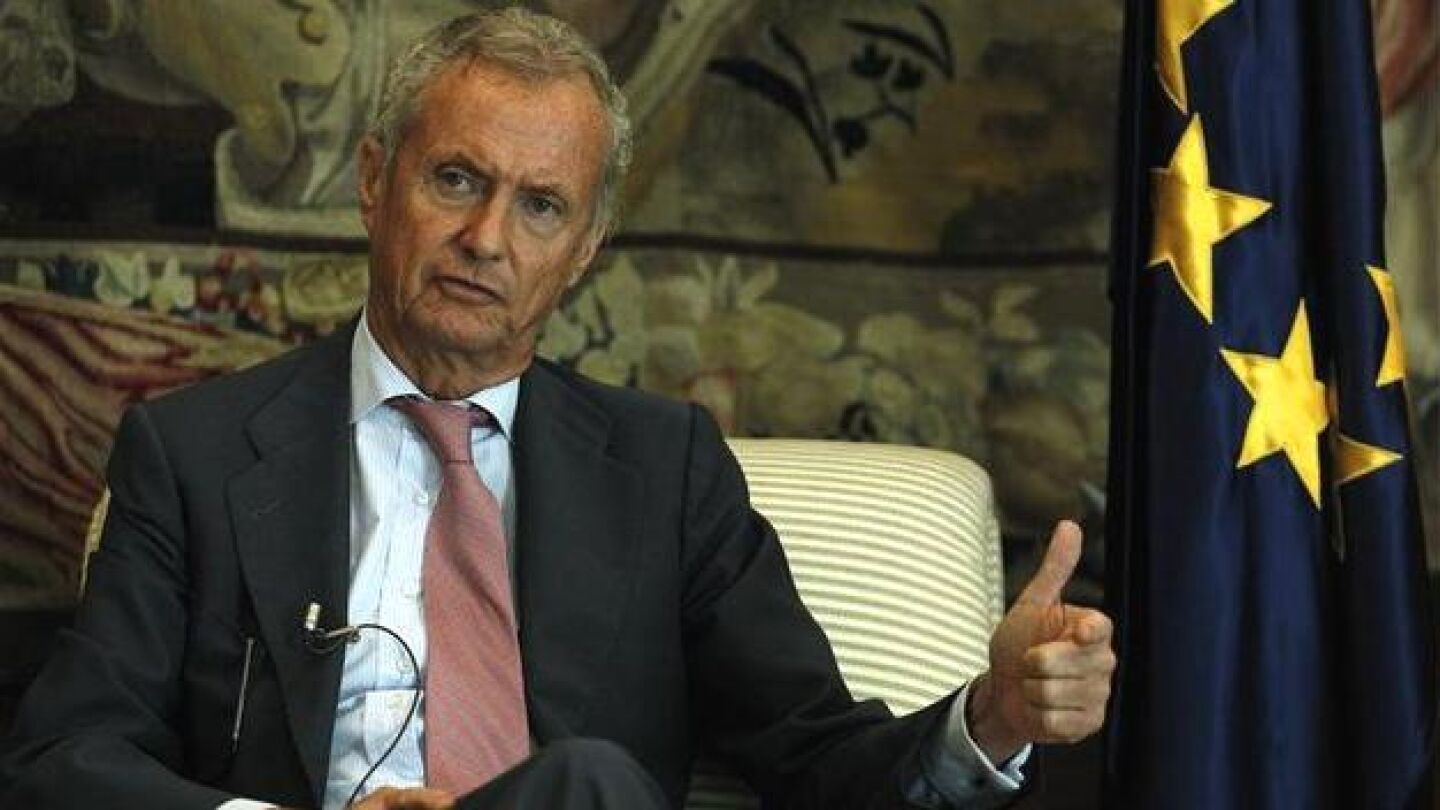 El Ministro de Defensa Pedro Moren&eacute;s en una imagen de archivo