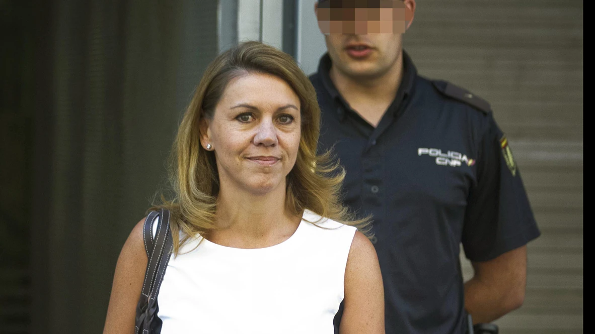 Cospedal niega el cobro de sobresueldos y afirma que la Tesorería es quien controla las donaciones