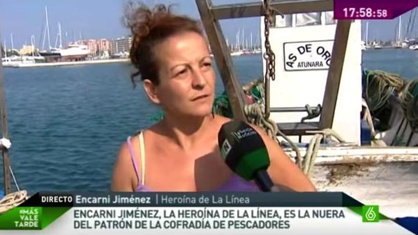 Encarni Jim&eacute;nez habla para M&aacute;s Vale Tarde