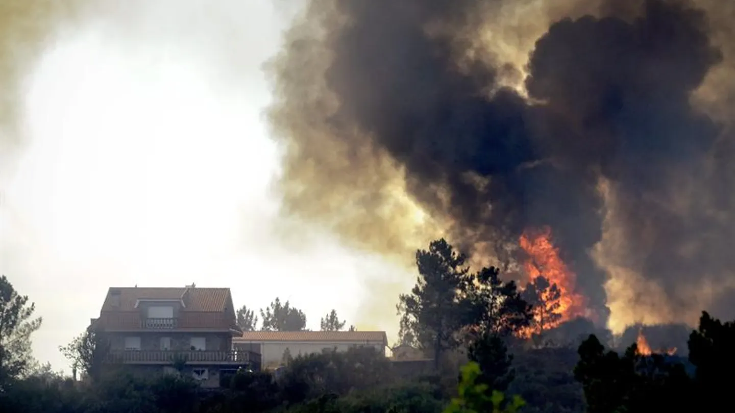 Fuego en Ourense Fuego en Ourense