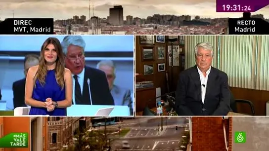 Arturo Fernández habla para Más Vale Tarde Arturo Fernández habla para Más Vale Tarde