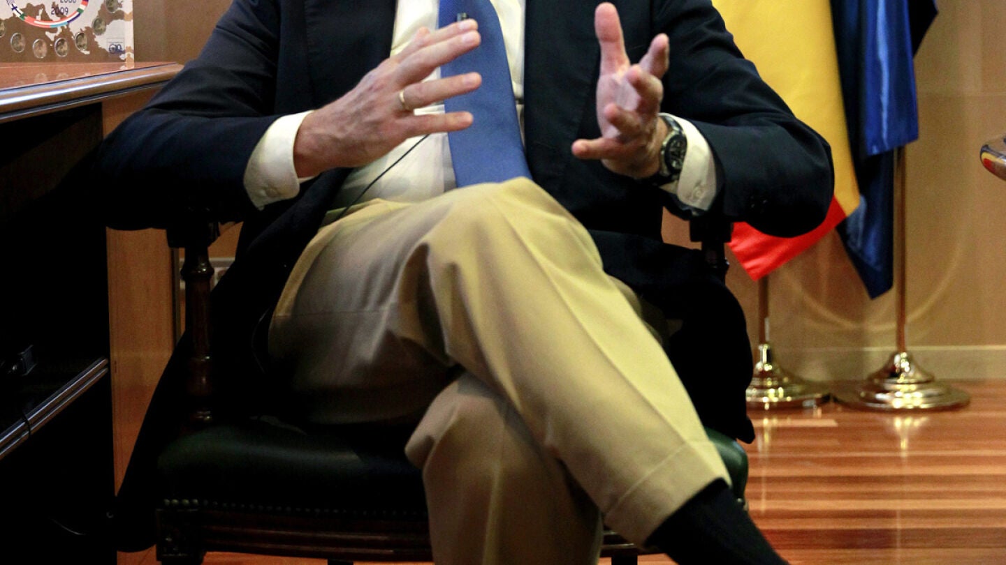 Luis de Guindos, ministro de Econom&iacute;a