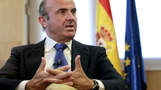 El ministro de Economía, Luis de Guindos El ministro de Economía, Luis de Guindos
