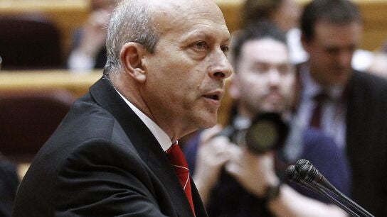 Jos&eacute; Ignacio Wert en el Congreso