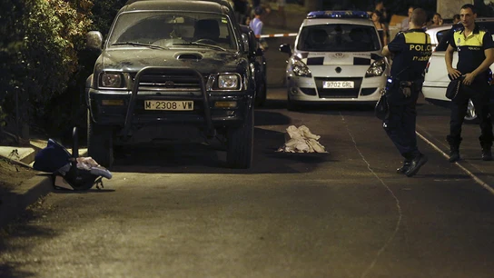 Lugar en el que un bebé murió atropellado tras deslizarse de su capazo. Lugar en el que un bebé murió atropellado tras deslizarse de su capazo.