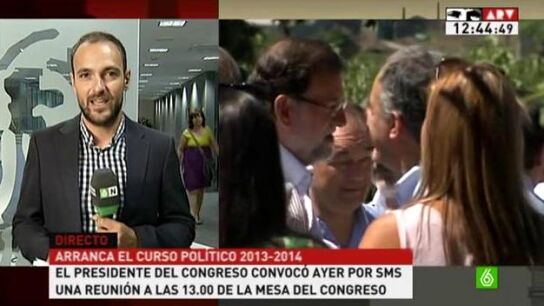 Conexi&oacute;n en directo desde el Congreso