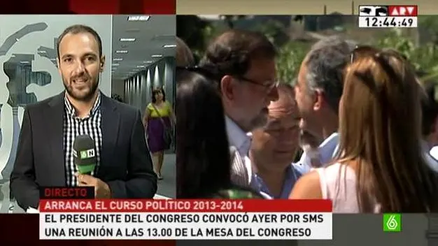 Conexión en directo desde el Congreso