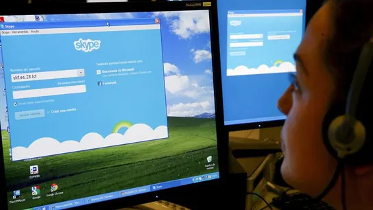 Página de inicio de Skype Página de inicio de Skype