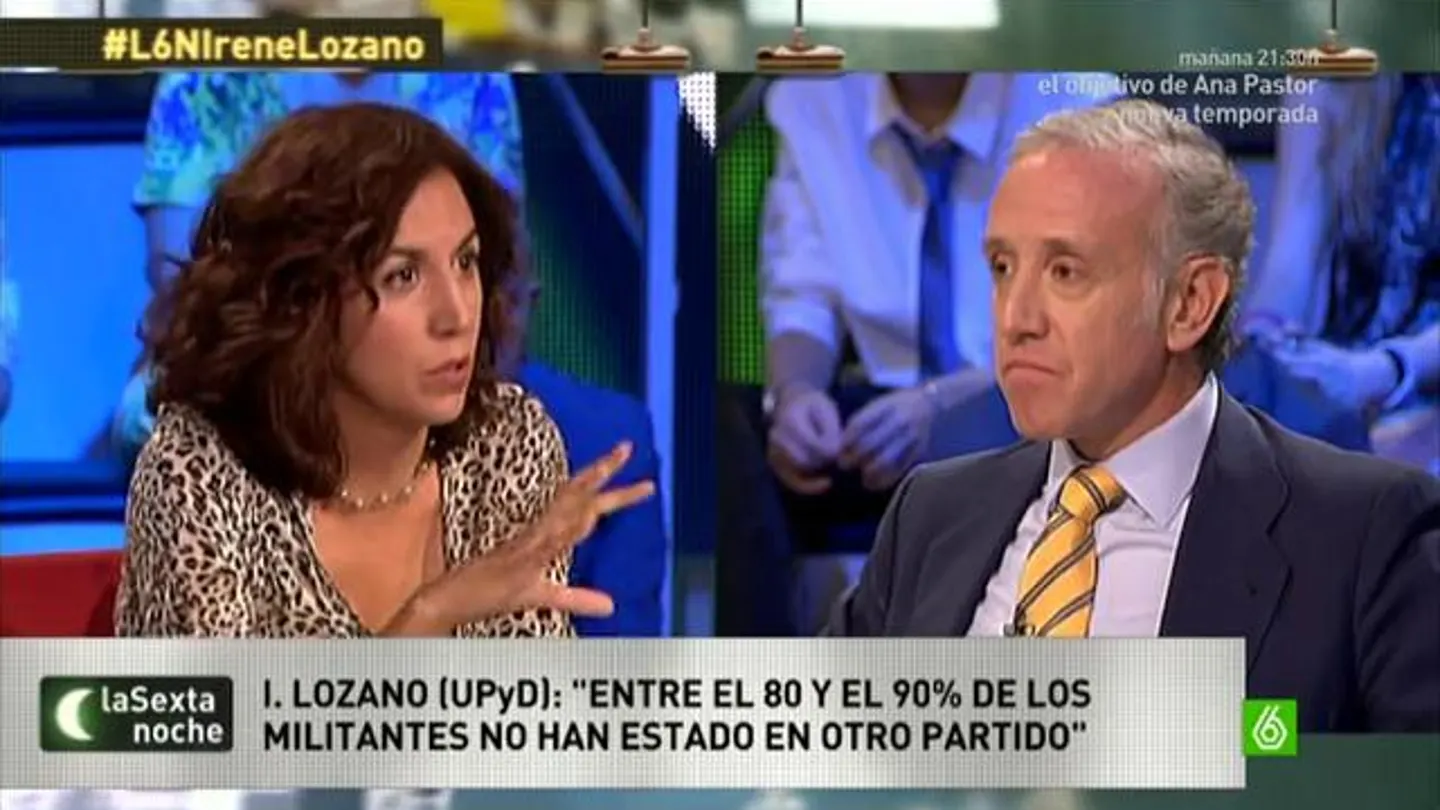 Irene Lozano: "UPyD no es un partido personalista" Irene Lozano: "UPyD no es un partido personalista"