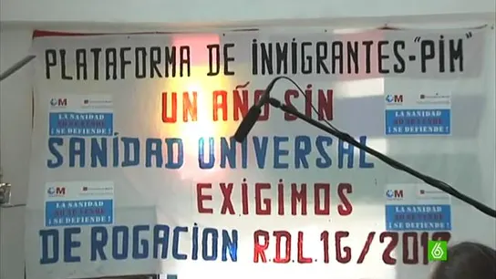 España cumple un año sin sanidad universal España cumple un año sin sanidad universal