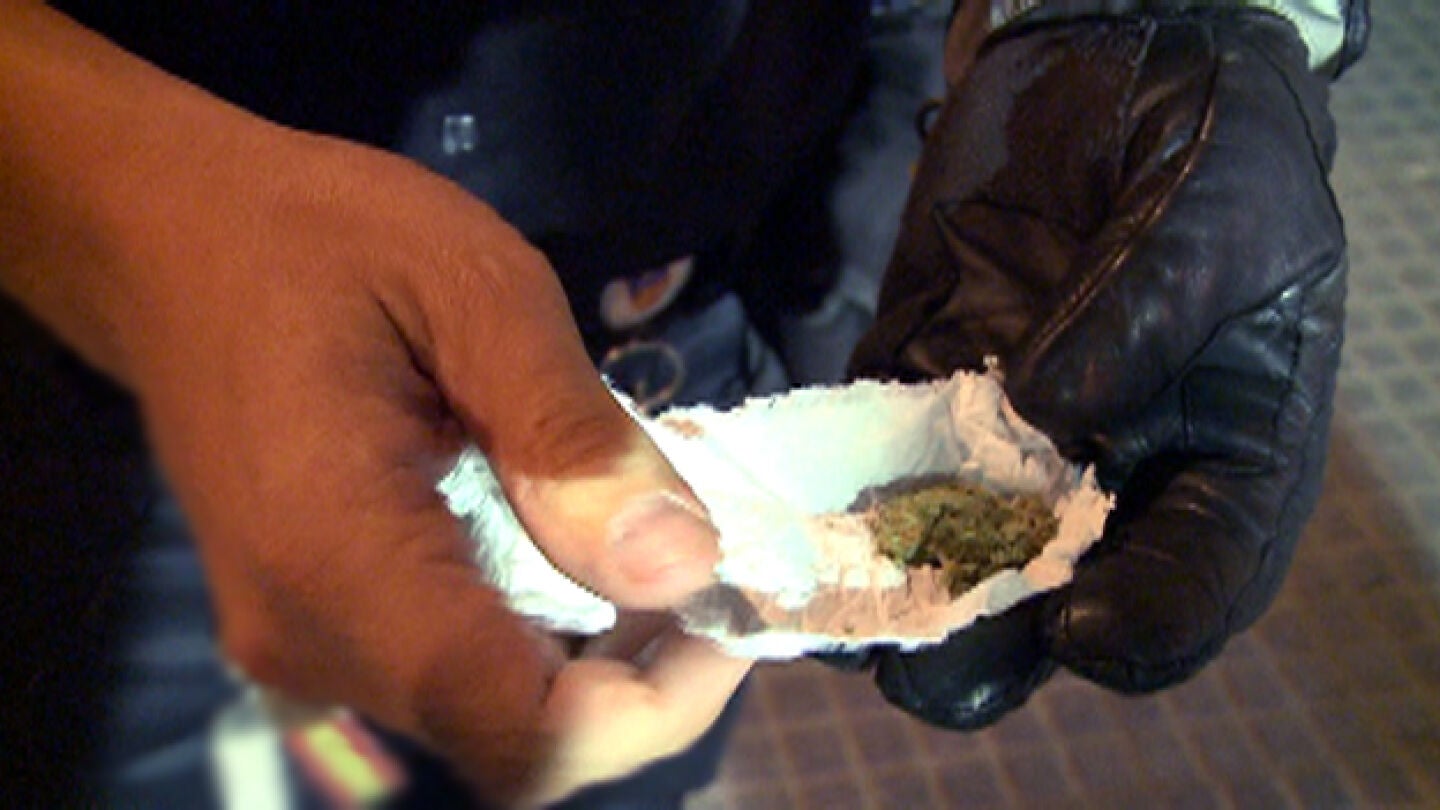 Encuentran marihuana