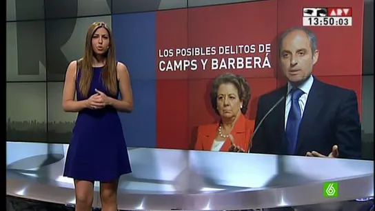 Camps y Barberá, a un paso de su imputación por Nóos Camps y Barberá, a un paso de su imputación por Nóos