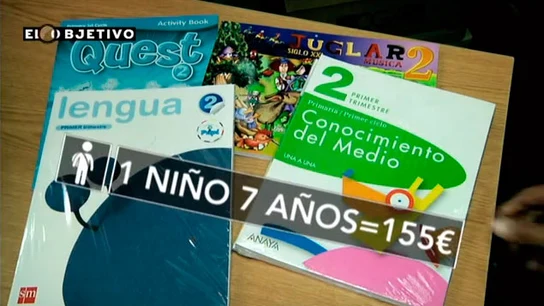 'El Objetivo' comprueba el precio de los libros de texto 'El Objetivo' comprueba el precio de los libros de texto