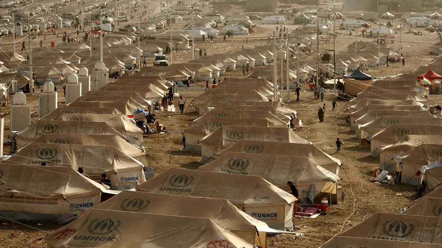 Campo de ACNUR que espera la llegada de refugiados sirios. Campo de ACNUR que espera la llegada de refugiados sirios.
