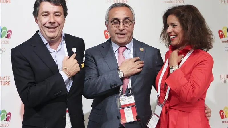 Ignacio González, Alejandro Blanco y Ana Botella, en Buenos Aires Ignacio González, Alejandro Blanco y Ana Botella, en Buenos Aires