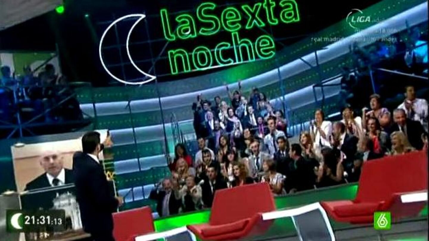 Nuevo plat&oacute; de laSexta Noche