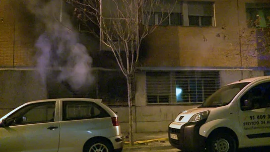 Incendio por una manta y un brasero Incendio por una manta y un brasero