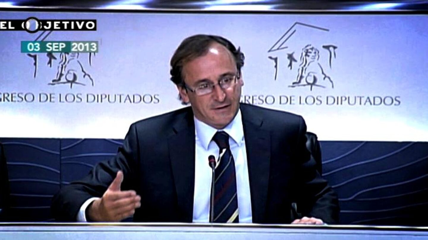 Alfonso Alonso, prueba de verificaci&oacute;n