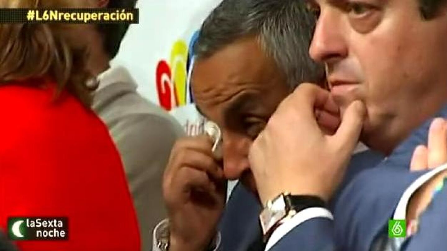 Alejandro Blanco rompe a llorar tras ser Madrid eliminada de la candidatura ol&iacute;mpica