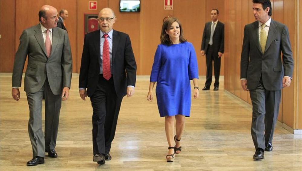 Guindos, Montoro, Santamaría y Soria