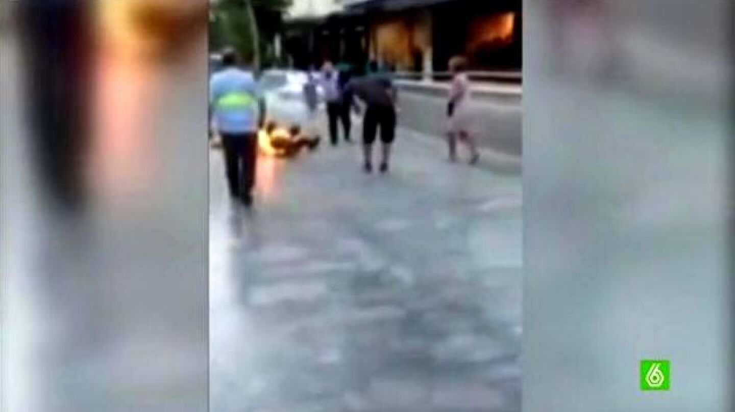 Un hombre se quema a lo bonzo en Murcia