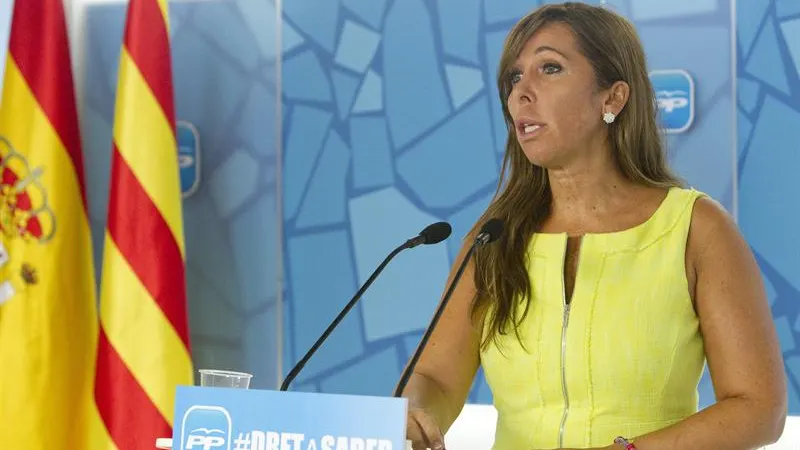 Alicia Sánchez Camacho en una rueda de prensa (Archivo)